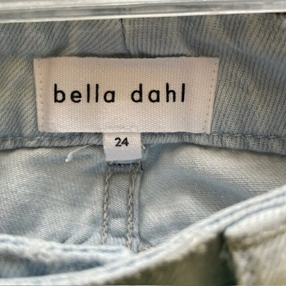 Bella Dahl Harlow 70s High Rise Flared Leg Soft Cotton ChambrayJeans Size 24 - Picture 10 of 12